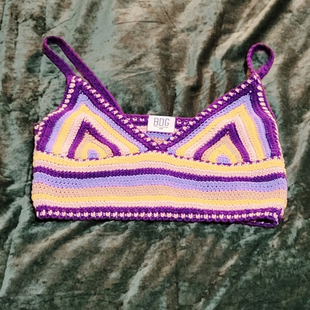 Crochet Crop Tank Top